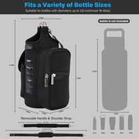 Sac de sport magnétique personnalisé pour hommes et femmes, petit sac bandoulière magnétique pour l'entraînement, les voyages et les sports, avec porte-bouteille d'eau, sac de sport pratique