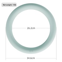 Ensemble de fitness pour la gym : haltères en caoutchouc, bracelets lestés, anneaux énergétiques, barre d'haltérophilie, produits sportifs pour l'exercice et le yoga