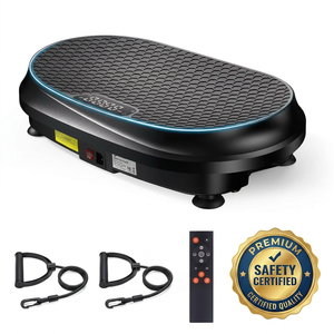 <span class=keywords><strong>Plateforme</strong></span> <span class=keywords><strong>vibrante</strong></span> électrique personnalisée en usine, 200W, pour fitness et exercices à domicile - Product Image 6