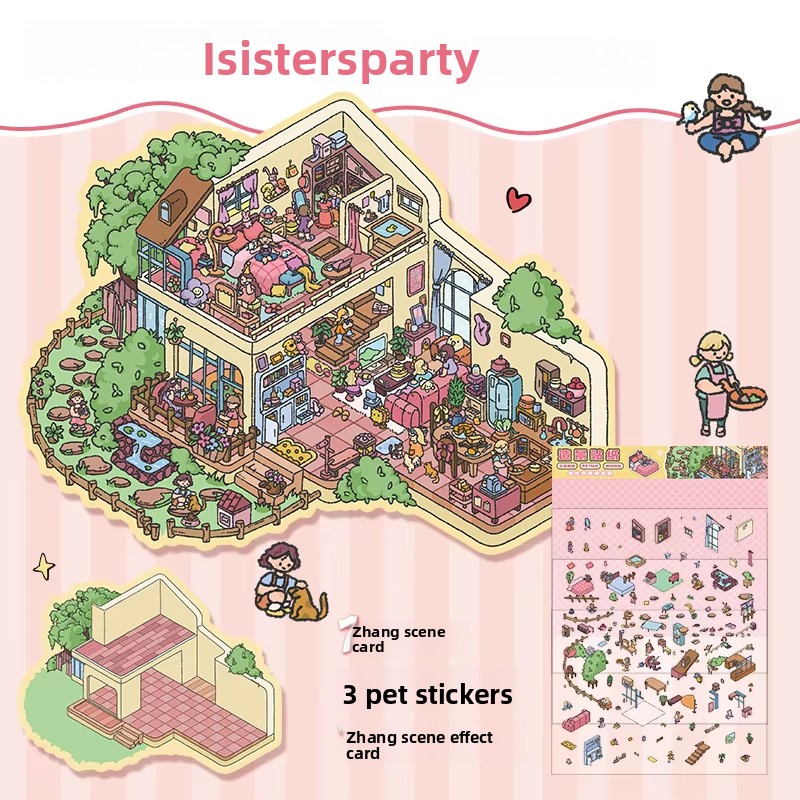 Fête en maison de ville des 21 sœurs (5.0 grande)