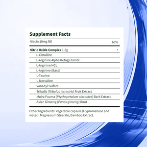 Capsules d'oxyde nitrique de haute qualité OEM ODM avec L-Taurine favorisant une récupération rapide, stimulant la croissance musculaire et la circulation saine - Product Image 2
