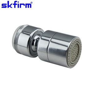 Aérateur de robinet <span class=keywords><strong>à</strong></span> rotation 360° universel, anti-éclaboussures, pivotant, économiseur d'eau, robinet de cuisine, trou de robinet, robinet de cuisine, robinet de salle de bain - Product Image 1