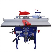 Scie à table, dégauchisseuse et mortaiseuse avec table coulissante à alimentation manuelle 220/380V