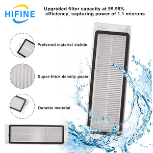 <span class=keywords><strong>Roborock</strong></span>-Robot aspirador <span class=keywords><strong>S5</strong></span> Max S6 Xiaomi Mi Mijia, piezas de filtros Hepa, cepillos blancos - Product Image 3