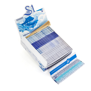 Papel de Liar S1 GP5103-07 s1, Diseño Azul Púrpura, Goma Natural, Combustión Lenta, Ecológico, Papel para Manualidades - Product Image 1