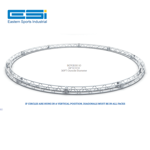 Truss circular de acero de alta resistencia ESI para iluminación de escenario y sistemas de aparejo - Product Image 3