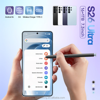 Smartphone 5G 15 Version Globale 16 Go 1 To S26 Ultra S26ultra Téléphone Satellite Mobile Android