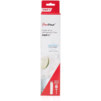 Filtre à eau de remplacement PurePour PWF-1, charbon actif naturel de coque de noix de coco, écologique, léger, en plastique, pour usage domestique