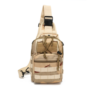 Sac de poitrine tactique de chasse et de sport en plein air SB06 avec sangles Molle, sac de poitrine à une épaule - Product Image 3