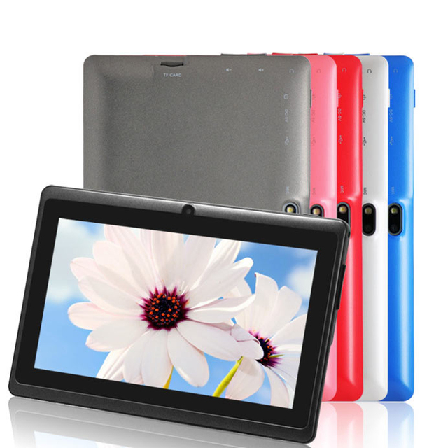 Children Learning Android 7.0 BT 5.0 7 Inch Wifi Tablet 1.3 GHz Quad Core MTK 6735 Tablet for Kids Gaming As a Gift