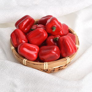 Mini Frutas y Verduras Artificiales, Juguete de Cocina y Decoración para Fiestas en Casa, Hechas de Espuma Resistente para Niños y Adultos - Product Image 3