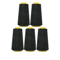 Fil à coudre professionnel en polyester filé 100% 40S/2, multicolore, vente en gros pour machines OEM