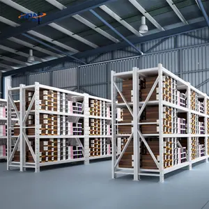Medium Duty 300kg Long Span Rack Warehouse Storage System Heavy-Duty Metal Shelving Steel Racking