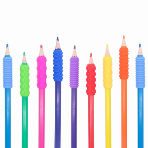 4/14 Pezzi Impugnature Ergonomiche in Silicone per Penne, Ausilio per la Scrittura per Bambini, Copripenna per ADHD, <span class=keywords><strong>Autismo</strong></span> e Riduzione dello Stress - Product Image 4