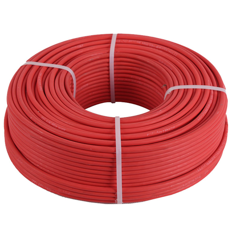 Фотоэлектрических постоянного тока цвет провода медь низкая цена гарантированное качество Черный ПВХ-изоляцией фотогальванический кабель многожильный PV1-F