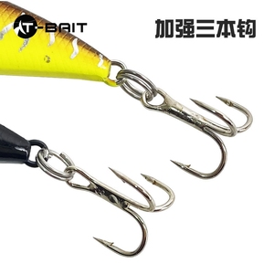 Esca da 15 colori per pesciolino duro da 5cm/5.5cm/6.5cm multicolore ABS con corpo duro bionico esca esca con gancio per Treble - Product Image 5