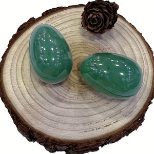 Œuf en Aventurine Verte Naturelle Sculptée en Gros pour la Maison, le Bureau, la Chambre – Décoration Intérieure, Cadeaux Festifs, Cadeaux Minéraux en Cristal - Product Image 3