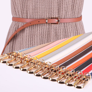 <span class=keywords><strong>Ceinture</strong></span> en <span class=keywords><strong>cuir</strong></span> pour robe, ceintures pour robe, couleur bonbon jaune <span class=keywords><strong>rouge</strong></span> rose marron, <span class=keywords><strong>ceinture</strong></span> fine en PU pour femme, sangle étroite R2202 - Product Image 1
