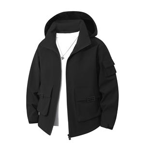 Chaqueta de Montaña con Capucha, Color Sólido, para Primavera y Otoño 2025, con Logotipo Personalizado, para Deportes al Aire Libre y Ocio - Product Image 4