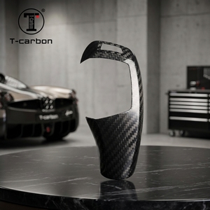 Copertura del Pannello del Pomello del Cambio in Fibra di Carbonio per <span class=keywords><strong>BMW</strong></span> <span class=keywords><strong>Serie</strong></span> <span class=keywords><strong>1</strong></span> 2 3 5, <span class=keywords><strong>Accessori</strong></span> Interni Auto, Patch per Leva del Cambio Lato Guidatore - Product Image 6