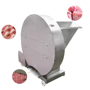 Thương Mại Tự Động Đông Lạnh Thịt Slicer Thịt Bò Gà Cắt Máy Cắt Pho Mát Cube Cắt Thịt Lợn Slicer Cho Bán