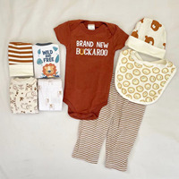 Ensemble cadeau de vêtements pour bébé Kaiyue Summer Solid 0-3 mois, 100% coton, vêtements pour nouveau-né, barboteuses, bandeau, 8 pièces