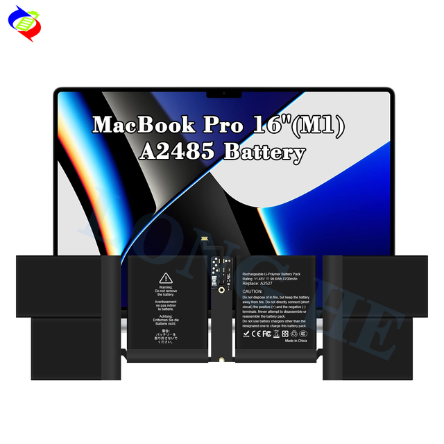 Wholesale Laptop Li-ion Battery A2527 for Macbook Pro 16" A2485 M1 2021 Year