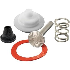 Kit de réparation de poignée de flushomètre : ressort, joint, bague de piston, pièce de rechange Hycar compatible avec Sloan - Product Image 1