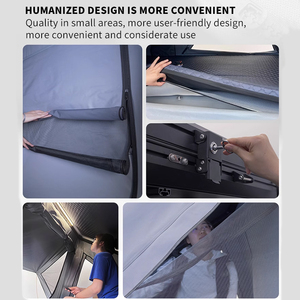 Carpa de techo para camping, impermeable, de cuatro estaciones, con cubierta rígida de Oxford, para equipaje, ideal para viajes y camping. - Product Image 6