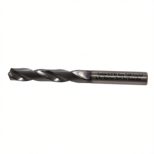 Ttake <b>Carbide</b> <b>Drill</b> <b>Bit</b> Nano TiAlN Coated 5xD For Stainless Steel And Superalloys - Product Image 2