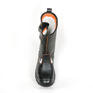 <span class=keywords><strong>Tacco</strong></span> alto fabbrica goffrato pelle di mucca protezione in microfibra Anti puntura caldo e impermeabile suola di sicurezza <span class=keywords><strong>scarpe</strong></span> - Product Image 5