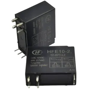 新型电子元件24VDC 8A 8针继电器HFE7 24-1hdt-l2继电器