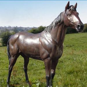 Scultura di Animali <span class=keywords><strong>in</strong></span> Metallo per Esterni, Scultura di Cavallo <span class=keywords><strong>in</strong></span> Bronzo a Grandezza Naturale, Scultura a Rilievo da Parete - Product Image 5