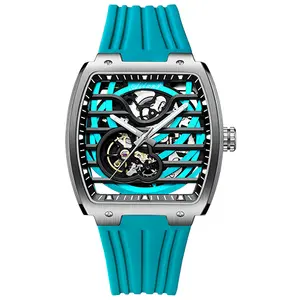 Bestseller Tourbillon seltsame Skelett uhren voll automatisches Uhrwerk eigenes Logo Designer Marken hersteller Sonder anfertigung