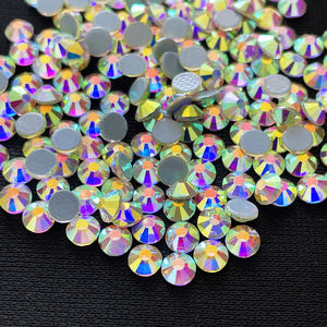 Yantuo Hoge Kwaliteit Ss10 100gross/zak Glas IJzer-op Strass Kristal AB Wasbare Lijm Achterkant Hotfix Strass - Product Image 2