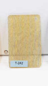 Partición de baño laminada de alambre de acero transparente, acrílico decorativo de alta calidad, hoja acrílica esmerilada de un lado - Product Image 2