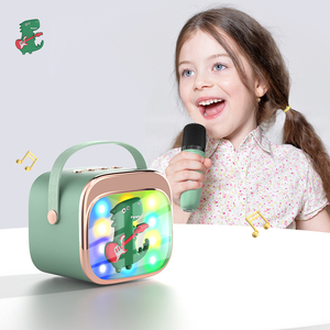 Nouvelle Tendance Enceinte Stéréo Portable de Bureau pour Fêtes, <span class=keywords><strong>Musique</strong></span>, Jeux, Enfants, Sans Fil, Légère, Microphone Capacitif Portable - Product Image 4