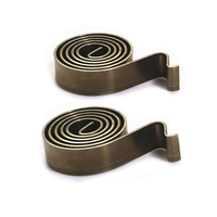 Bobine en spirale de torsion de moteur de ressort de liquidation plat en métal d'acier inoxydable personnalisé pour l'enrouleur de matériel de meubles
