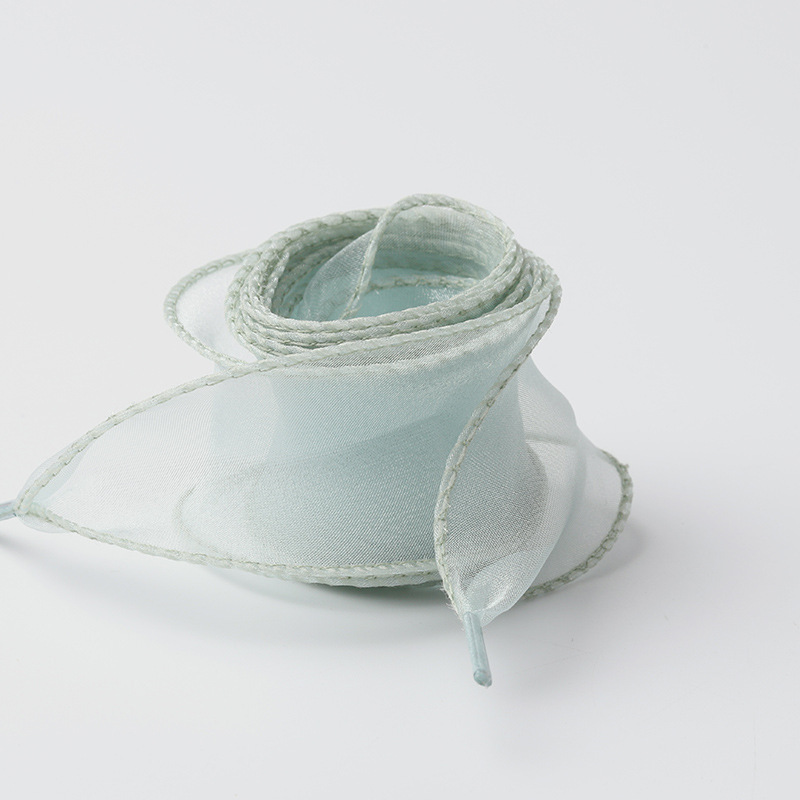 Maille ondulée vert menthe