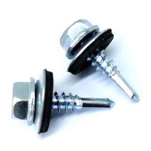 Vis autoperceuse galvanisée à tête hexagonale Tek 6.3X65 DIN 7504, zincée - Product Image 4