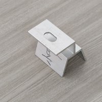 Support de montage photovoltaïque en forme de T en alliage d'aluminium anodisé Hebei Jingshuo JS-T09 6063-T9 pour panneaux solaires