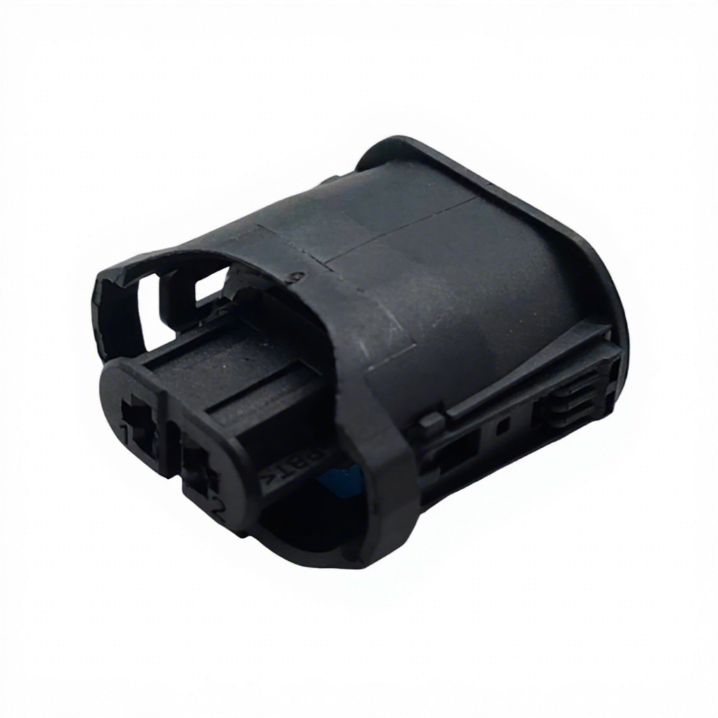 Waterproof IP66 Rated Copper Contact ABS/Nylon Housing Wire Harness Front Bumper Fog Lamp Plug for Car 2-Pin Female 1-1355668-2