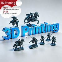 Услуги 3D-печати из смолы SLA: Изготовление на заказ фигурок, деталей для игрушек, ультраточная детализация, оптовая продажа