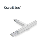 Système de rail linéaire LED 50W, système d'éclairage linéaire commercial modulaire et connectable