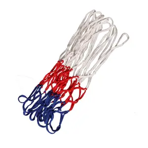 Giá Rẻ Bóng Rổ Net Ngoài Trời Tất Cả Thời Tiết Polypropylene Bóng Rổ Hoop Net 12 Vòng Ngoài Trời Trong Nhà Bóng Rổ Lưới