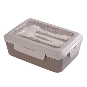 Compartment Divided Office Portable Adult Pp School Children Tiffin Plastic Kids Bento Lunch Box Food <b>Storage</b> Jars Lunch Box - Product Image 6