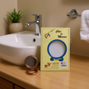 Chic De <b>Mirror</b> Double Sided Compact <b>Mirror</b> With Stand For Travel And Daily Use 12Pcs Pack - Product Image 3