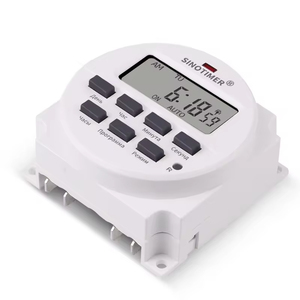 1 detik Interval 5V 12V 110V 220V suplai daya 7 hari mingguan dapat diprogram Digital elektronik sakelar pengatur waktu harian - Product Image 3