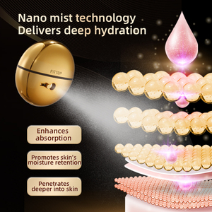 FITTOP Trending Custom Summer Travel Must Pre-Makeup Hidratación profunda Niebla facial Pulverizador eléctrico Nano Facial Mister Atomización - Product Image 6