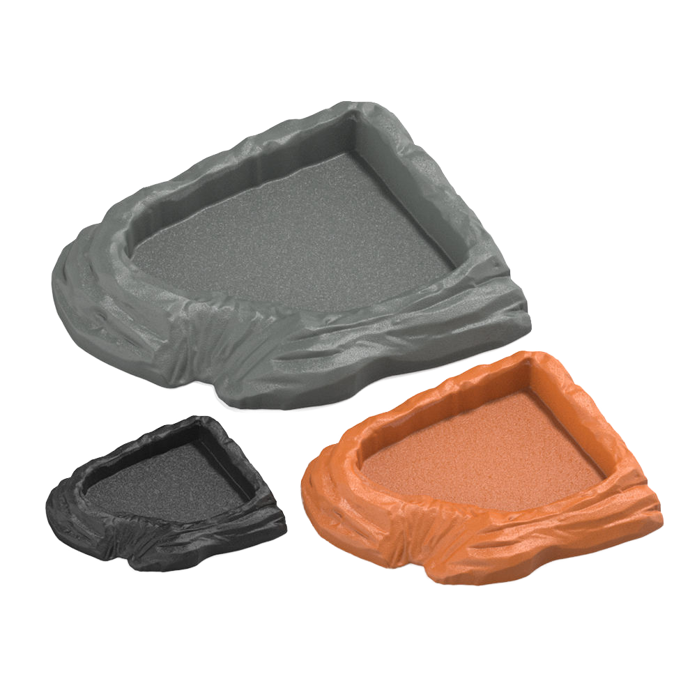 TianboChenghai Pet Rock Plate вентилятор: новые пластиковые бутылочки для подачи рептилий (три стиля и размера)-принадлежности для амфибии